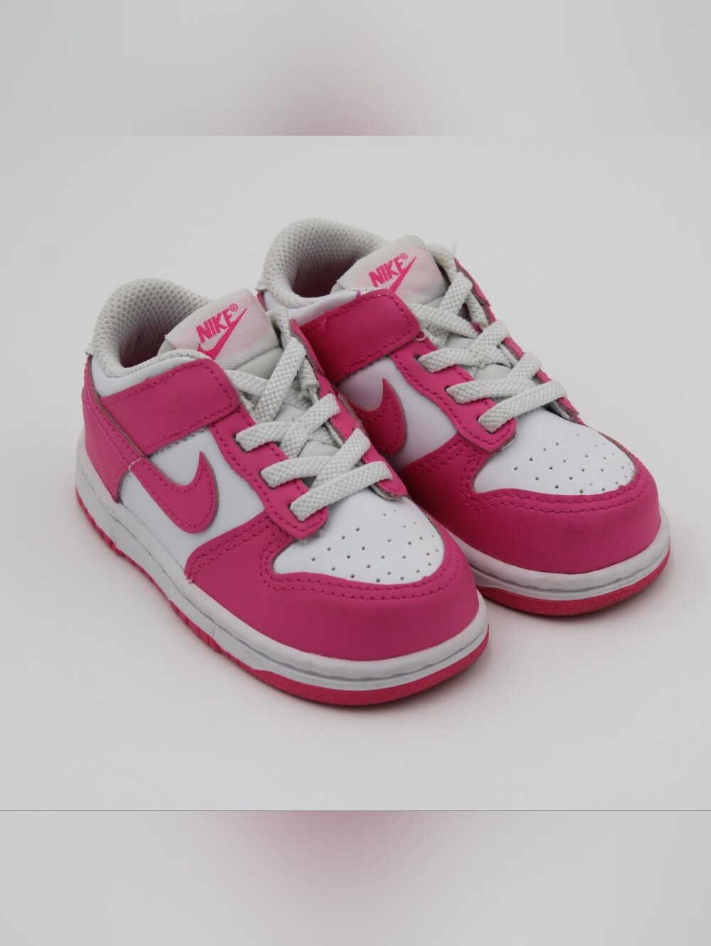 Nike Dunk Low TD Laser Fuchsia Pink Size 7C w/ Box
